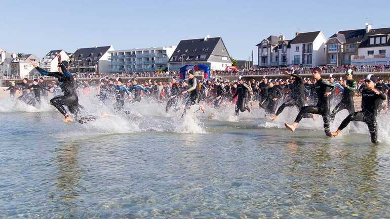 Les triathlons de la presqu’ile de Quiberon-Quiberon-Morbihan-Bretagne Sud