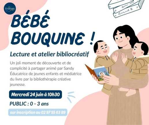 Bébé bouquine