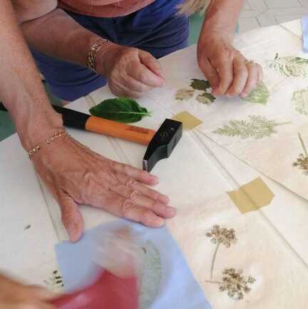 ATELIER EMPREINTES VEGETALES