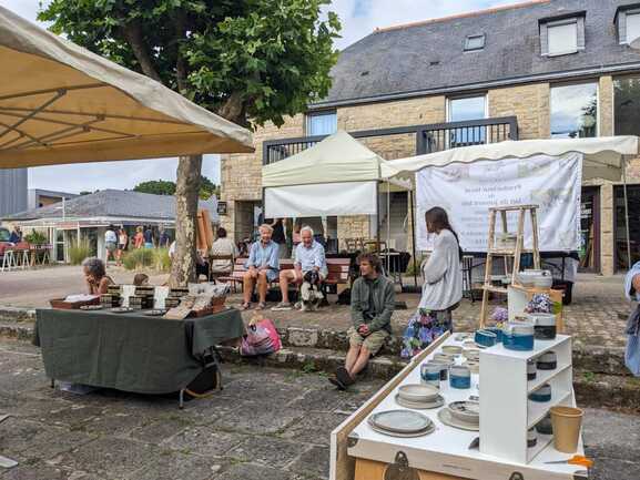 Marché de port en dro