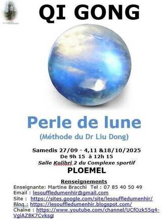 Stage de Qi Gong « Perle de lune » (Méthode Liu Dong)