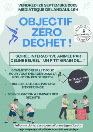 Soirée zéro déchet