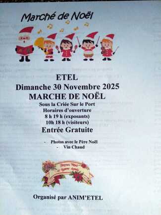 marché noel etel