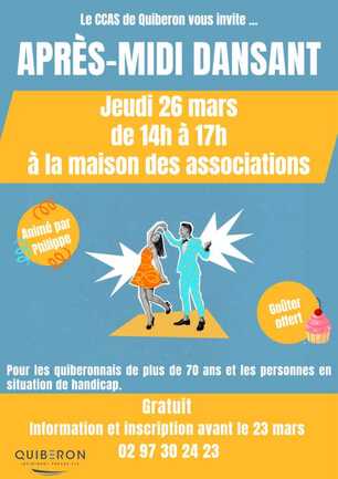 Après midi dansant Quiberon