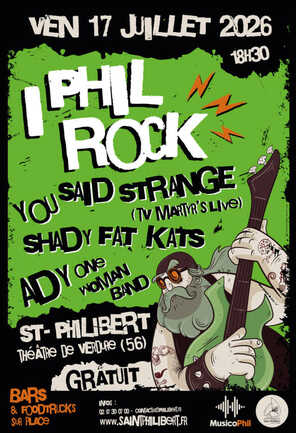 affiche I Phil Rock (vectorisé)