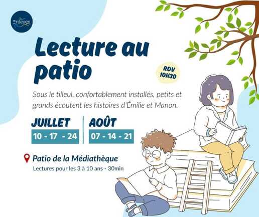 Vignette FB lecture au patio été 2026