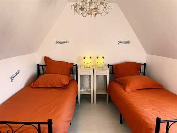 Chambre 3 - 2 couchages 1 personne