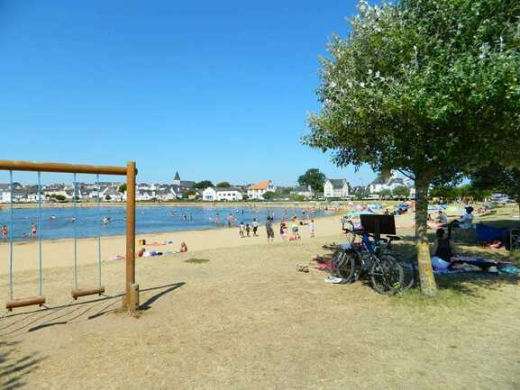 Plage des enfants - 2 - Etel - Morbihan Bretagne Sud