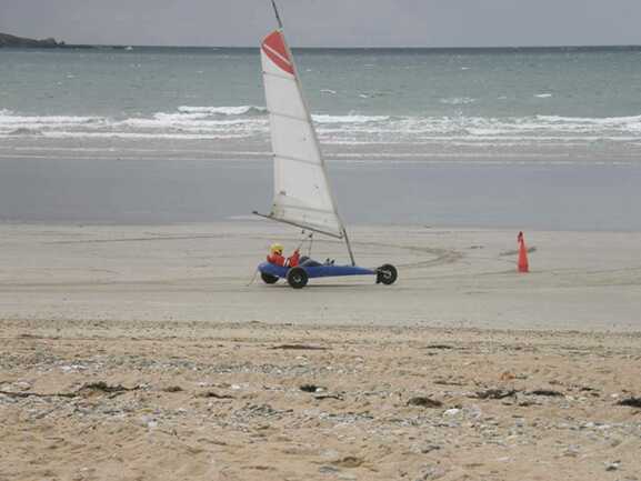 Char à voile à proximité