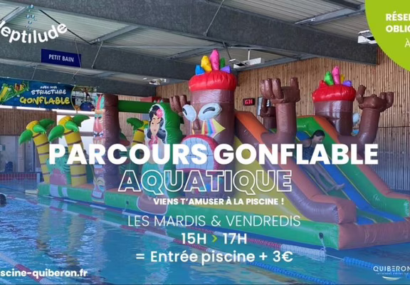 Parcours gonflable 