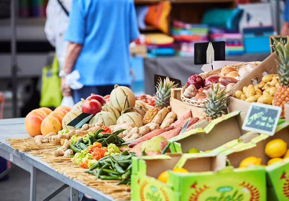 Marché hebdomadaire à Crac'h