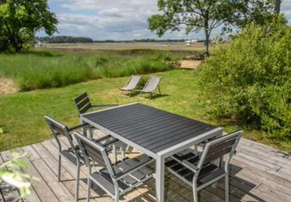 Gîte La Petite Presquile - Terrasse vue sur la Ria d'Étel