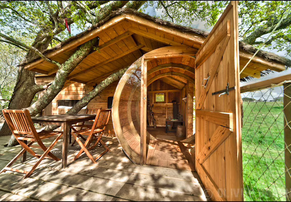 Cabane Sterenn - terrasse