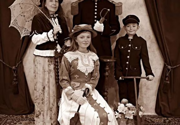 photo-retro-carnac-élégants-en-vacances