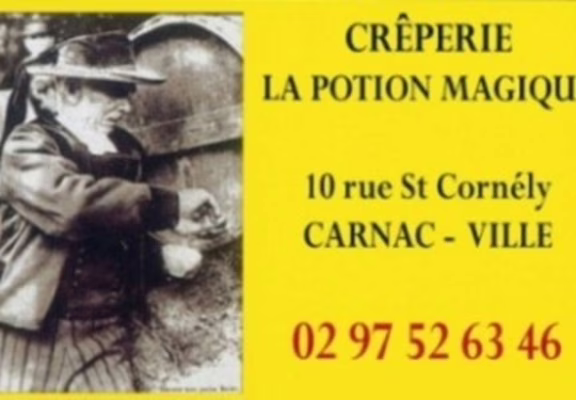 Crêperie La Potion Magique-Carnac-Morbihan Bretagne sud